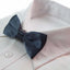 Boys Gunmetal Plain Bow Tie