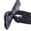 Boys Gunmetal Plain Bow Tie