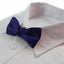 Boys Dark Purple Plain Bow Tie