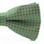 Boys Light Green Polka Dot Pattern Bow Tie