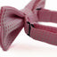 Boys Light Pink Polka Dot Pattern Bow Tie