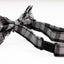 Boys Silver Tinsel With Black Plaid Patterned Cotton Bow Tie