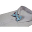 Boys Light Blue Red Apple Fruit Patterned Bow Tie