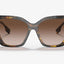 Womens Burberry Sunglasses Be4366 Tamsin Top Check/Striped Brown Sunnies