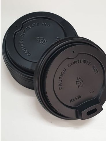 100 Cups + 100 Lids Disposable Biocup Coffee 280Ml/350Ml Bulk Paper Takeaway