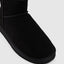 Womens Hush Puppies Lunar Slippers Warm Winter Slip On Shoes Black Suede