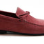 Mens Zasel Bay Pink Salmon Leather Casual Boat Deck Loafers Sneakers Shoes