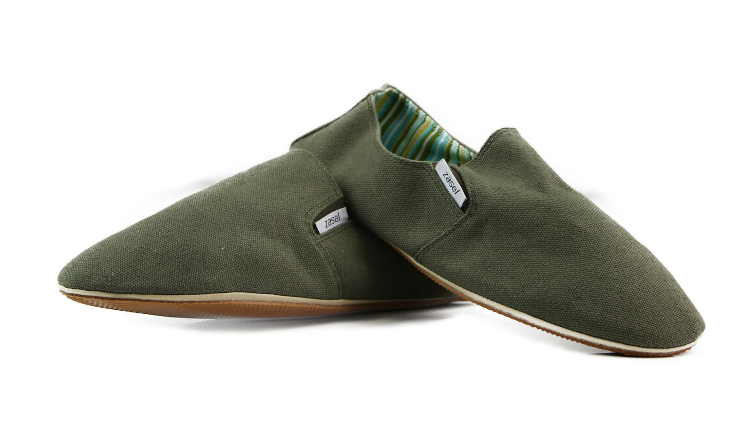 Zasel Mens Cotton Canvas  Shoes