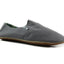 Zasel Mens Cotton Canvas Shoes - Grey