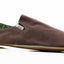 Zasel Mens Cotton Canvas Shoes - Dark Brown