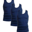 Bonds 3 Mens Chesty Athletic Singlets Tops Singlet Navy Underwear Singlet Top