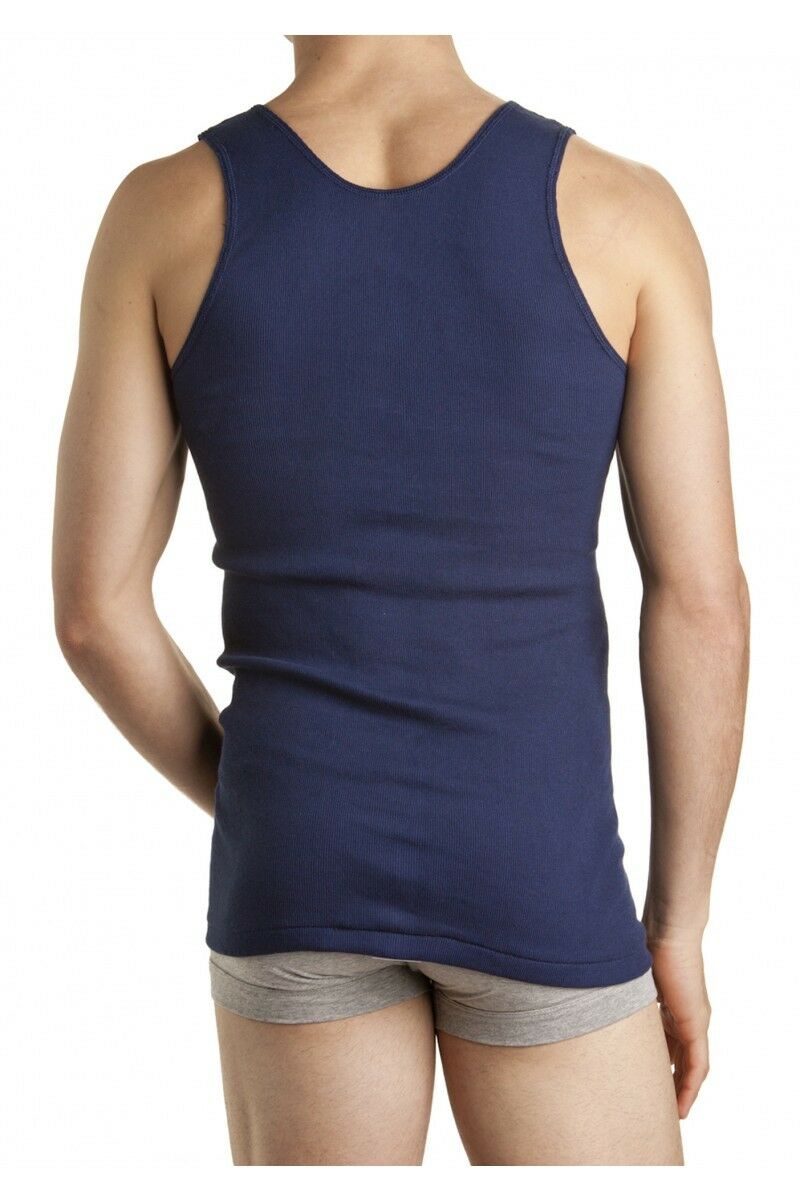 Bonds 3 Mens Chesty Athletic Singlets Tops Singlet Navy Underwear Singlet Top