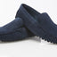 Mens Zasel Summer Boat Shoes Navy Suede Casual Slip On Deck Driving Grip Loafers