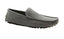 Mens Zasel Summer Boat Shoes Light Grey Suede Casual Slip On Deck Grip Loafers