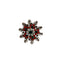 Christmas Snowflake Brooch Blazer Shirt Pin