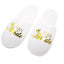 Bridal Slippers White Gold Wedding Hens Party Bride / Bridesmaid / Team Bride