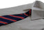 Kids Boys Navy & Red Diagonal Patterned Elastic Neck Tie