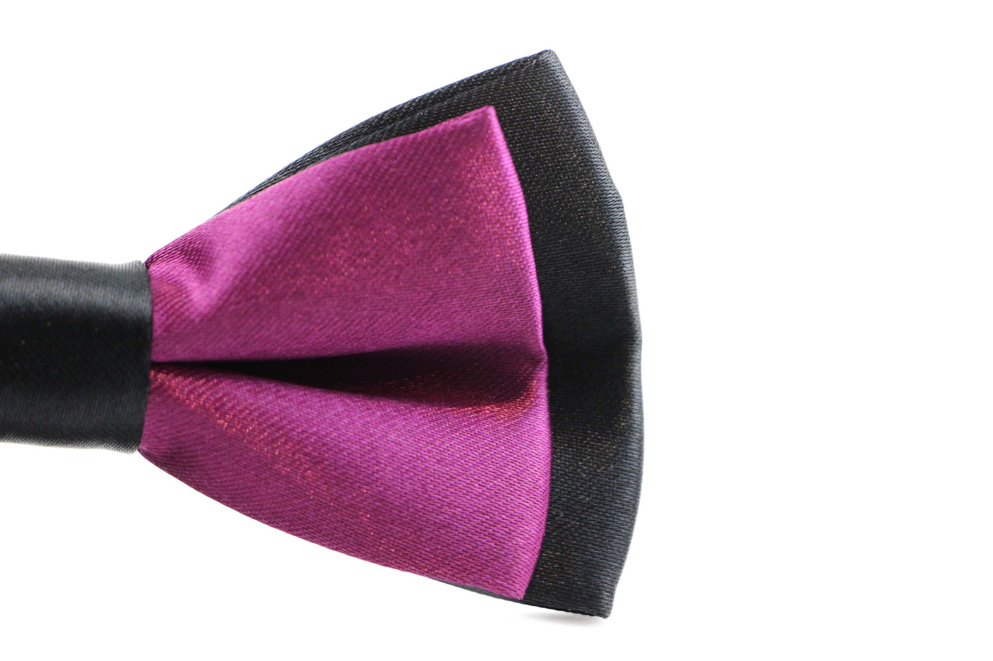 Boys Burgundy Two Tone Layer Bow Tie