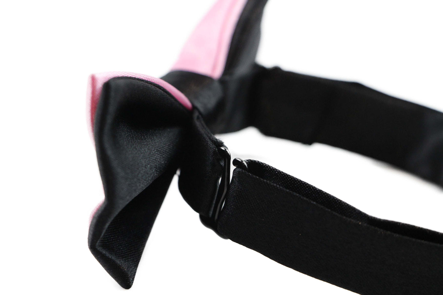 Boys Baby Pink Two Tone Layer Bow Tie