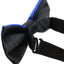 Boys Blue Two Tone Layer Bow Tie