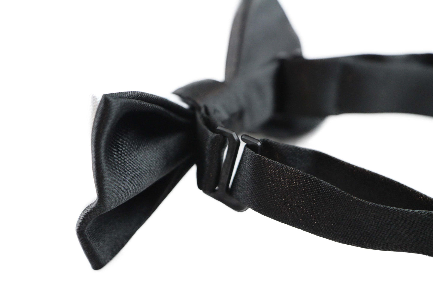 Boys White Two Tone Layer Bow Tie