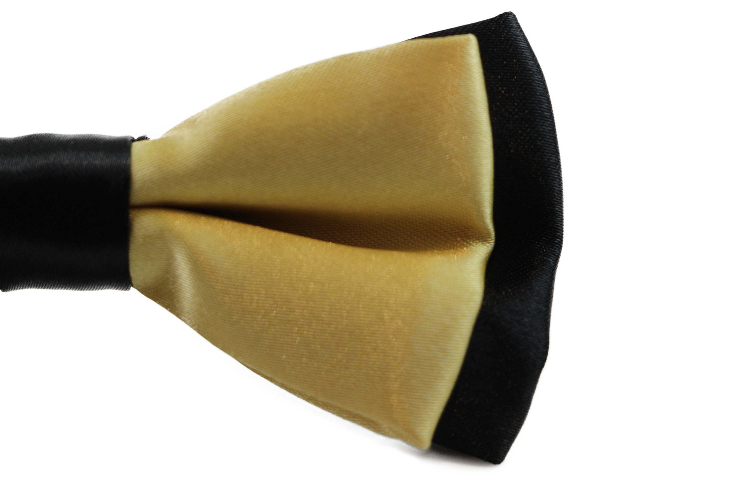 Boys Yellow Gold Two Tone Layer Bow Tie