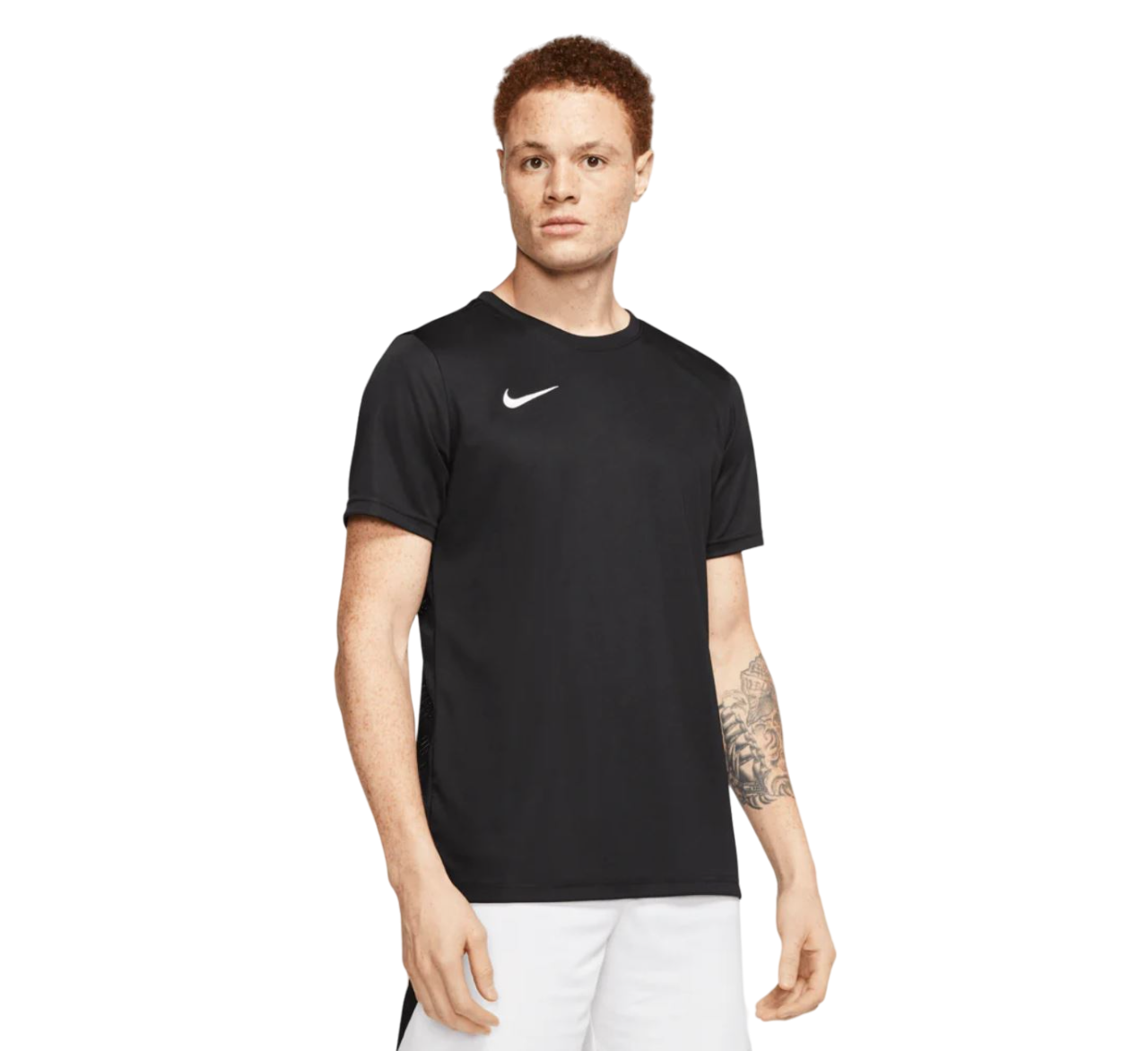 Mens Nike Park 7 Dri-Fit Black Jersey Athletic Football Shirt