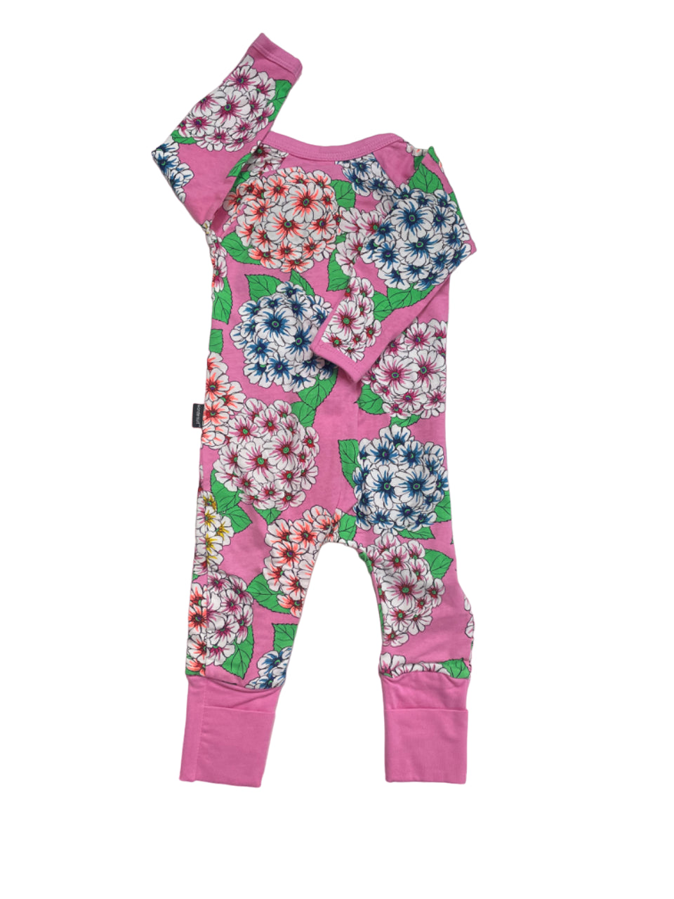 2 x Bonds Baby 2-Way Zip Wondersuit Coverall Pink Multi Floral