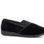 Womens Grosby Candy Black Slippers Slip On Flats Ladies Shoes