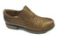 Womens Natural Comfort Carter Leather Flats Slip On Coffee Shoes