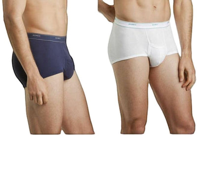 Mens Bonds White Navy Cotton Briefs Brief Support Undies Underwear Sport