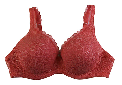 2 x Berlei Womens Lady Barely There Lace Bra Petal Yytp A B C D Dd E Peach