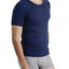 3 x Bonds Raglan Tshirt Crew / V Neck Tee Top - Black White Grey Navy