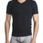 3 x Bonds Raglan Tshirt Crew / V Neck Tee Top - Black White Grey Navy