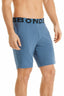 Mens Bonds Logo Shorts Black Grey Blue Mens Beach Short