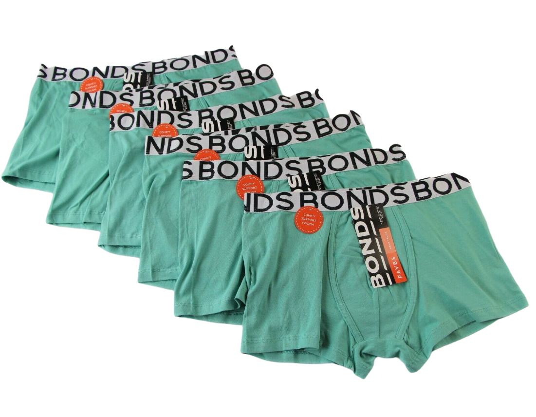 3 / 4 / 6 / 10 Pairs Mens Bonds Underwear Assorted Trunks Underwear Briefs Boxer Shorts