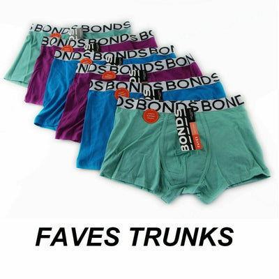 3 / 4 / 6 / 10 Pairs Mens Bonds Underwear Assorted Trunks Underwear Briefs Boxer Shorts