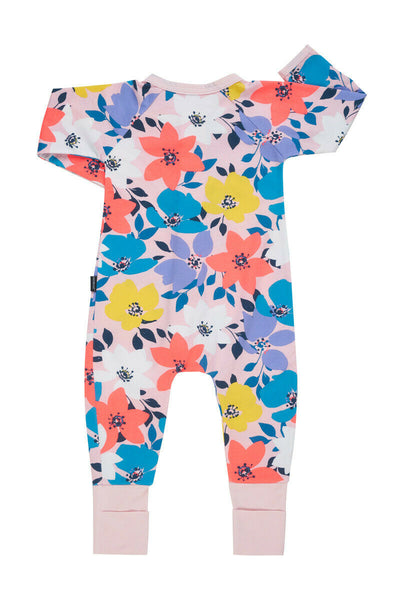 Bonds Baby Wondersuit Zippy Printed Floral Flora Baby Splice