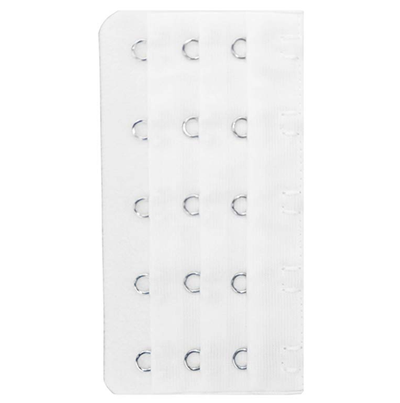 5 Hooks Bra Extenders Strap Clip White Womens