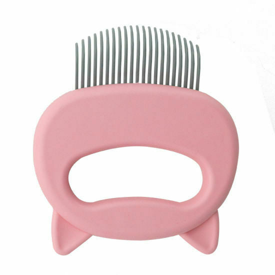 Cat Comb - Fur Brush Collector Dog Cat Pet Brushing Handle Pet Soft Easy Animal