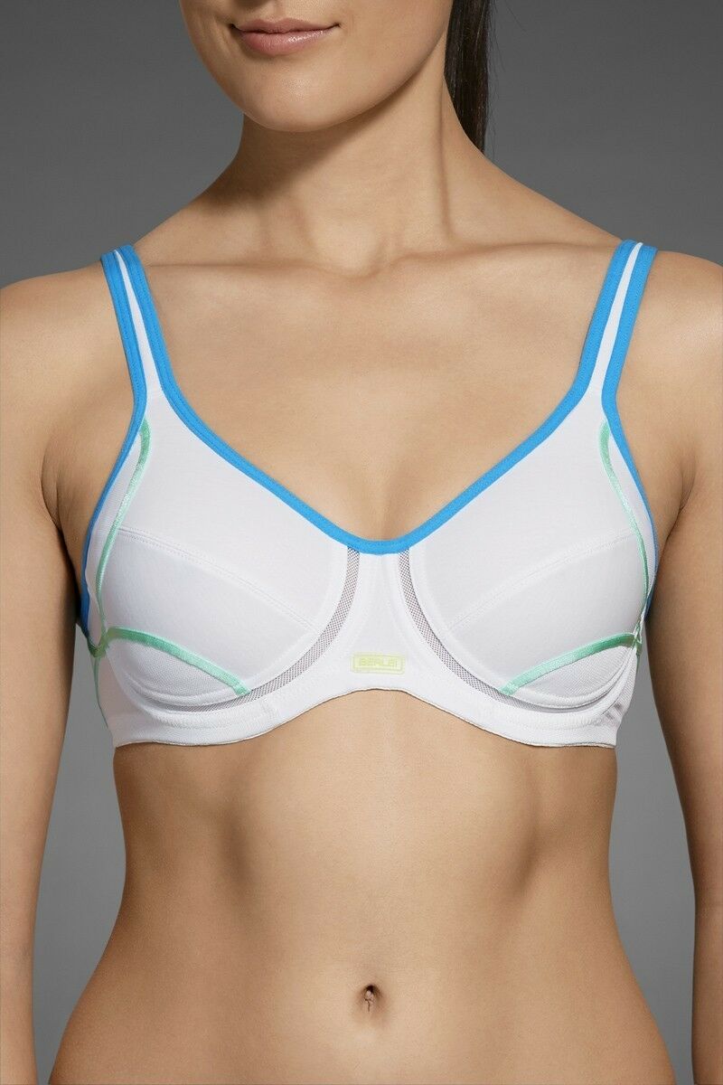 New 2 Pack Berlei Electrify Bra Underwire Sports Womens Ladies Gym Bras