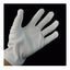 1 Pair 2 Pcs White Work Gym Boxing Protective Handling Cotton Soft Thin Gloves