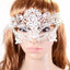 Black / White Sexy Lace Masquerade Eye Mask Fancy Dress Costume Ball Hens Party