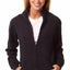 New Ladies Womens French Terry Fleece Top Sport Winter Zip Up Jumper Cardigan