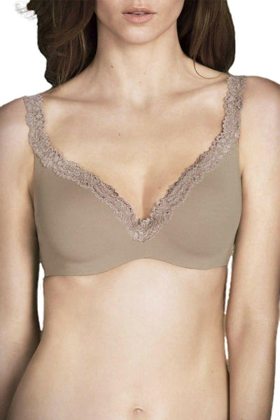 Berlei Barely There Luxe Lace Contour Bra - Café Mocha