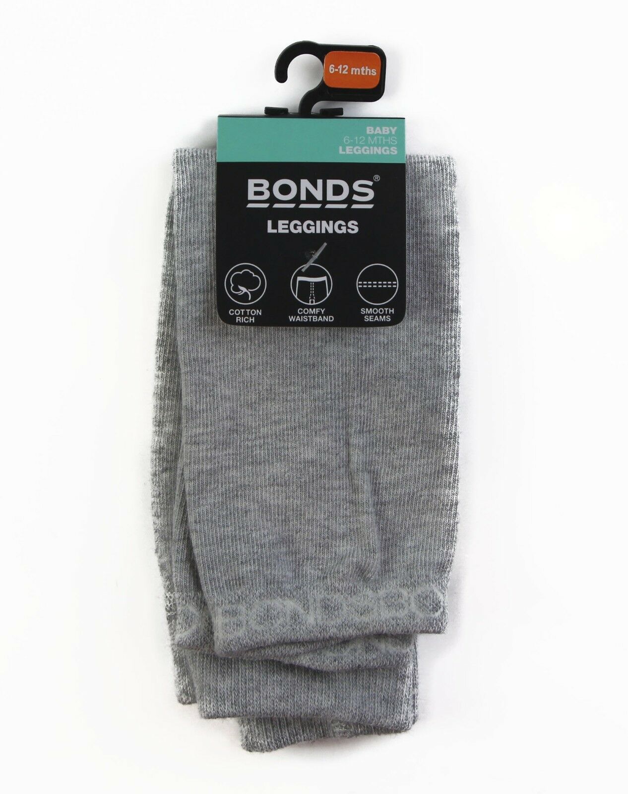 Nwt Bonds Baby Cotton Leggings Legging Grey