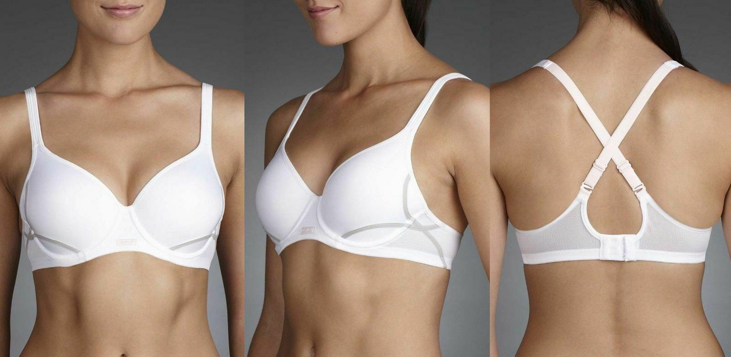 Berlei Electrify Contour Bra Black White Sports Underwire