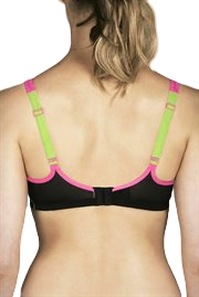 Berlei Electrify Contour Bra Black White Sports Underwire