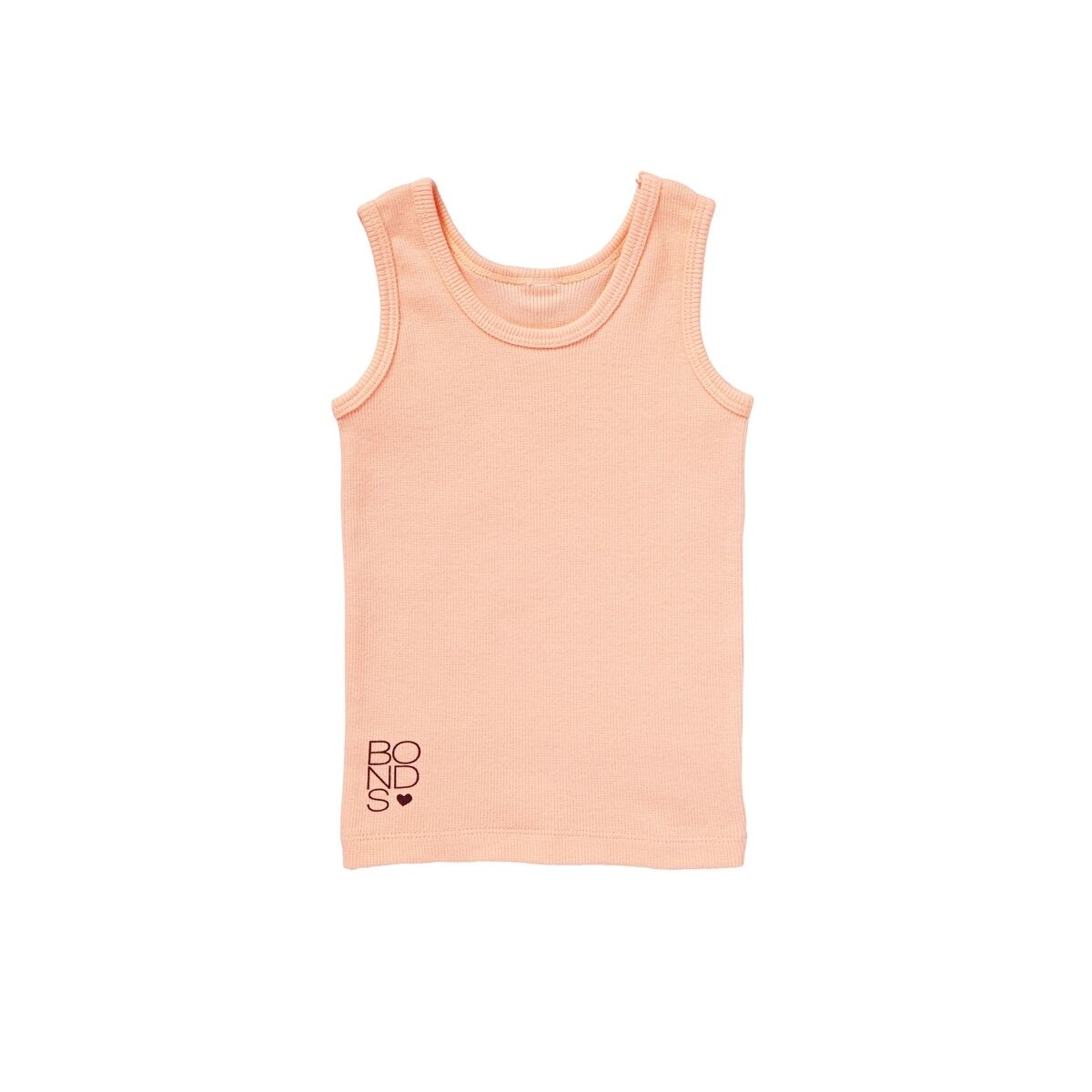 Bonds Baby Ribbie Chesty Singlet Ribbed Top Tank Pink Yellow Boys Girls Byxjgx