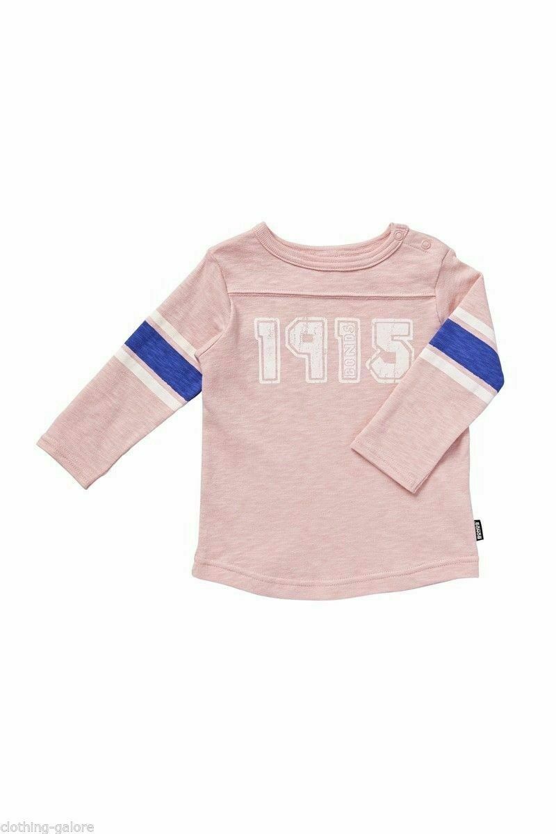 Bonds Baby Tops / Tee Shirts T-Shirts Toddler Kids Top Sleeves Child Girls Boys